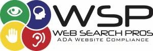 Logo for Web Searhc Pros A.D.A. Website Compliance